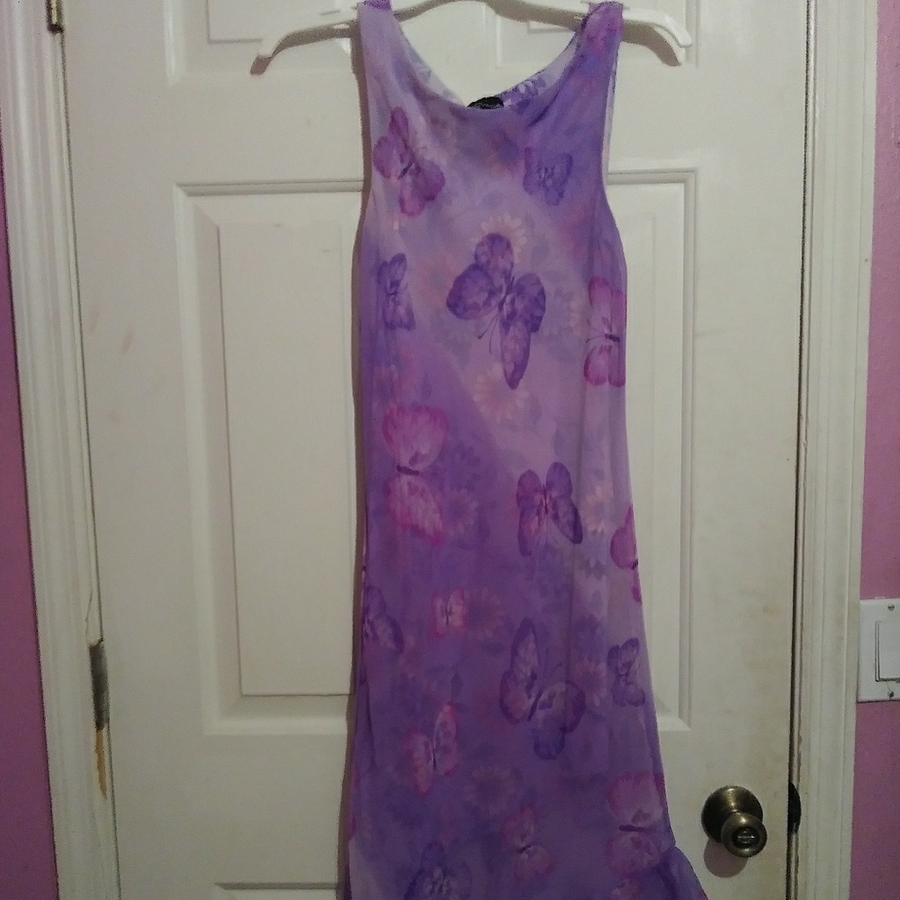 Purple Butterfly dress